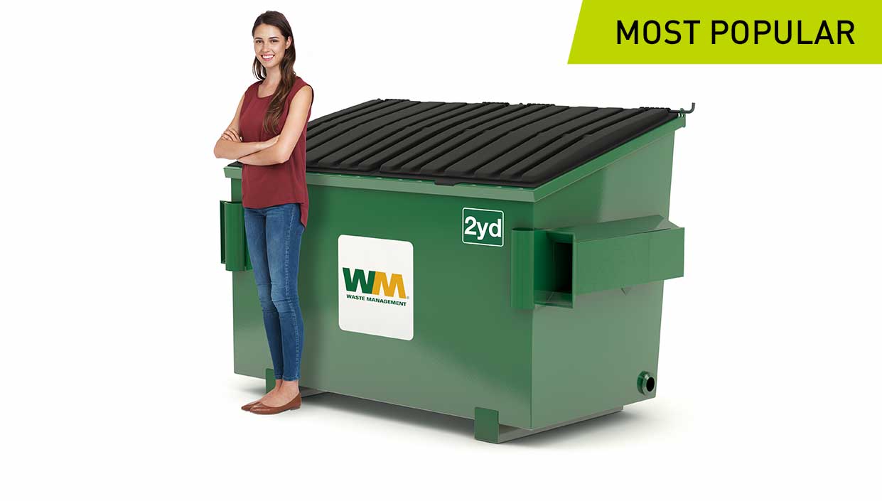 2 yard dumpster size in Springdale, AR