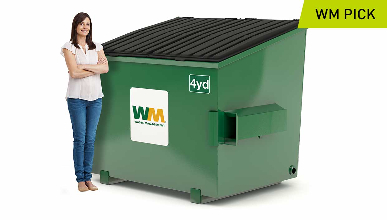 4 yard dumpster size in Springdale, AR